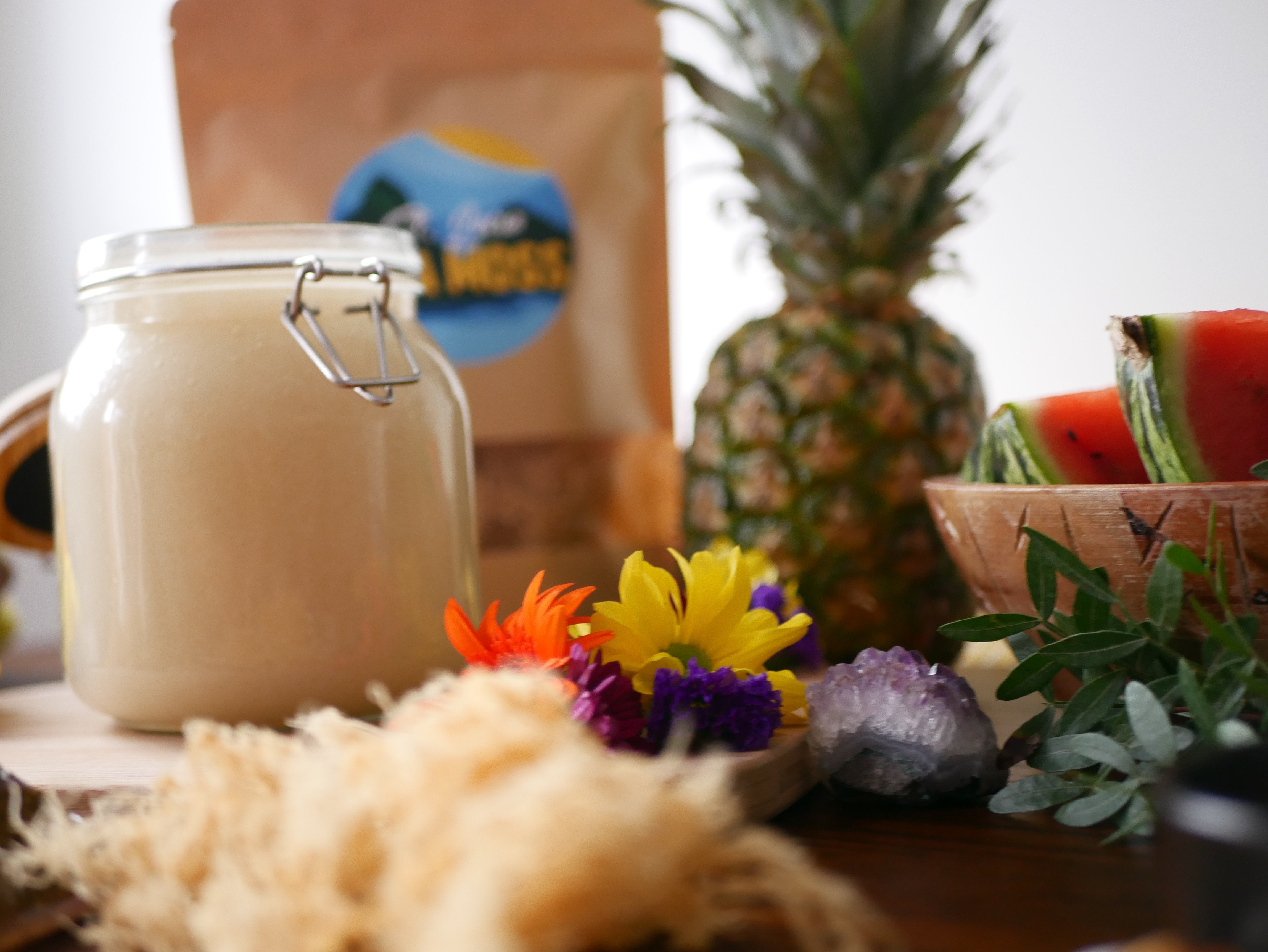 1 x 70g Gold St Lucia Sea Moss - Eucheuma Cottonii - St Lucia Sea Moss Organic Buy UK