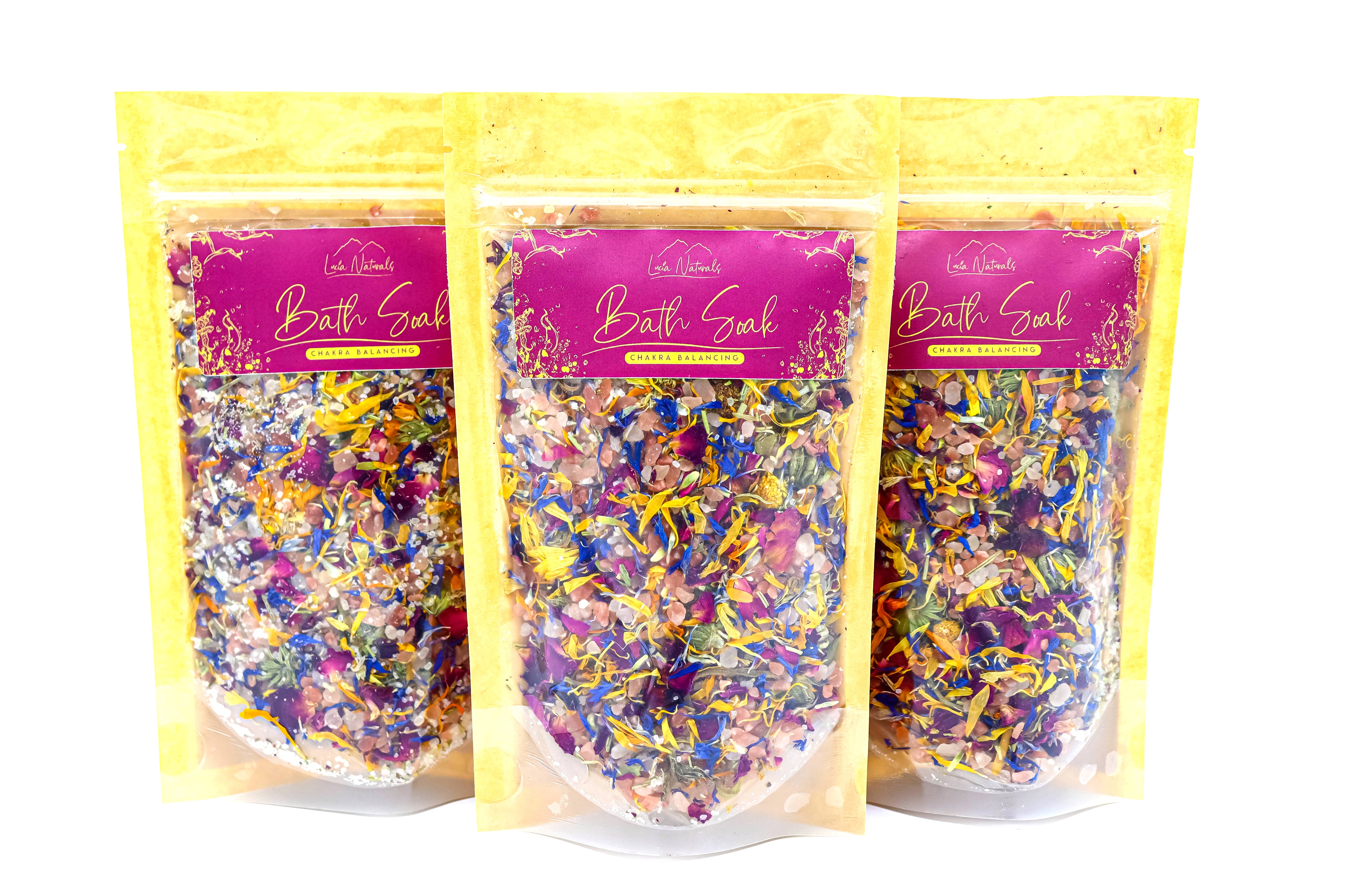 Chakra Balancing Bath Soak - St Lucia Sea Moss Organic Buy UK 